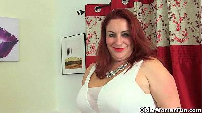 Uk milfs sexy scorpio and vintage fox wear nylon no knickers