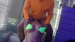 Extreme oral only pounding for busty submissive slut nicole rossi