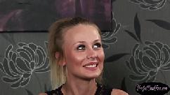 British beauty sucking cock before facial