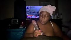 Ssbbw loves bbc throatpie