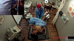 Ebony student hottie lotus lain s gyno exam caught on spy cam by doctor tampa t girlsgonegyno