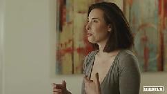 Isiah maxwell throws casey calvert onto the bed and fucks her with his huge cock