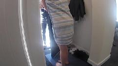 Recently divorced young mom flashes her body seduces and fucks delivery guy she let him cum inside