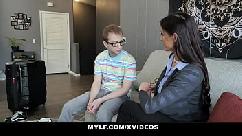 Hot gilf spends weekend with stepgrandson