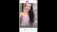 They met on tinder now he is all up in her