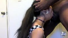 Eva yi was made to deep throat dick