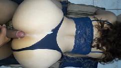 Fucking a perfer fitness ass teen latina in doggystyle till cum all over her amazing ass