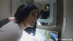 Thick ass teen violet picks up stranger for a quickie