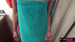 Step sister sucks brothers dick to get back at cheating boyfriend