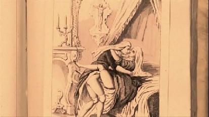 Vintage erotic illustration