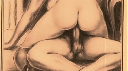 Vintage erotic drawings