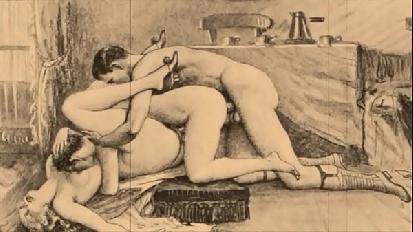 Vintage erotic art