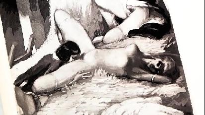 Vintage erotic art
