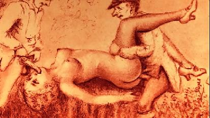 Vintage erotic drawings