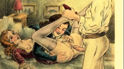 Vintage erotic art