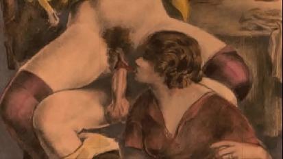 Vintage erotic drawings