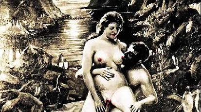 Vintage erotic illustration