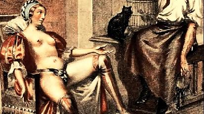 Vintage erotic drawings