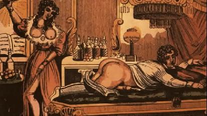 Vintage erotic drawings