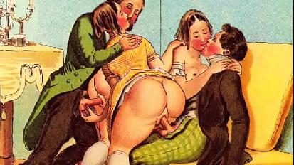 Vintage erotic art