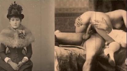 Vintage erotic animation