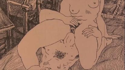 Vintage erotic drawings