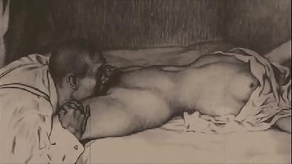 Vintage erotic drawings