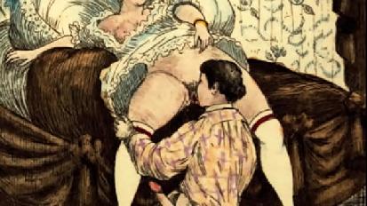 Vintage erotic art