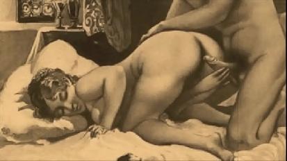 Vintage erotic drawings