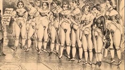 Vintage erotic drawings