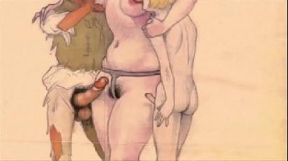 Vintage erotic drawings