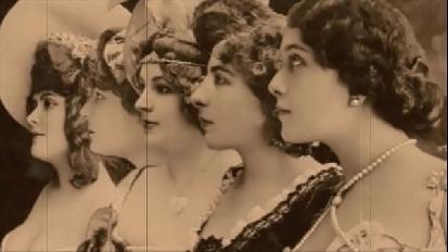 Vintage erotic animation