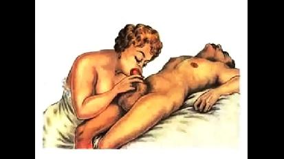 Vintage erotic drawings