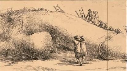 Vintage erotic illustration