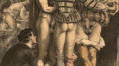 Vintage erotic drawings