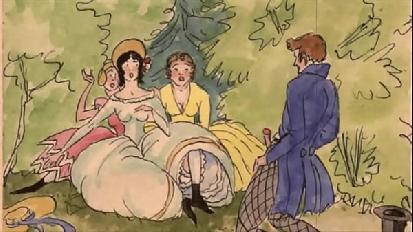 Vintage erotic drawings