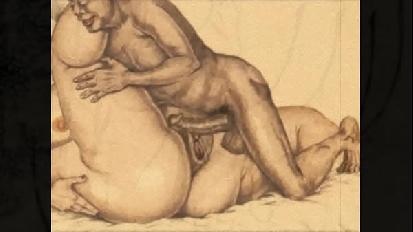 Vintage erotic drawings