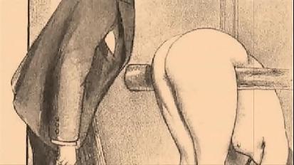 Vintage erotic illustration