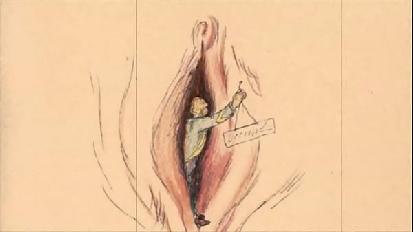 Vintage erotic illustration