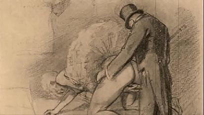 Vintage erotic ilustration