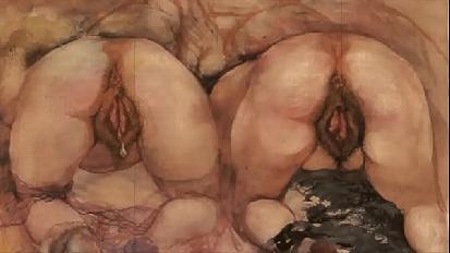 Vintage erotic illustration