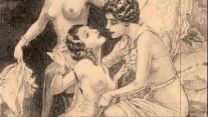 Vintage erotic drawings
