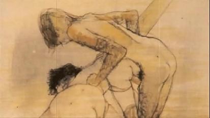 Vintage erotic illustration