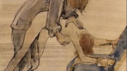 Vintage erotic drawings