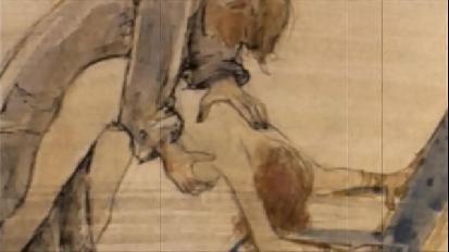 Vintage erotic drawings