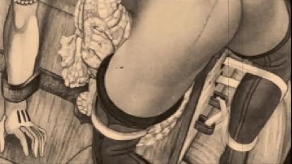 Vintage erotic drawings