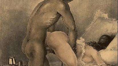 Vintage erotic drawings