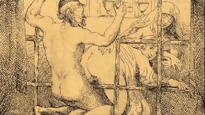 Vintage erotic drawings