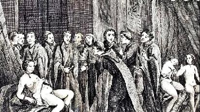 Vintage erotic drawings