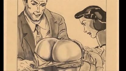 Vintage erotic drawings